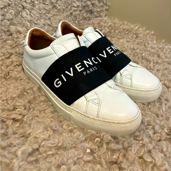 Givenchy Urban Street Leather Sneaker - $1100.00 - black and white - Picture 1 of 6